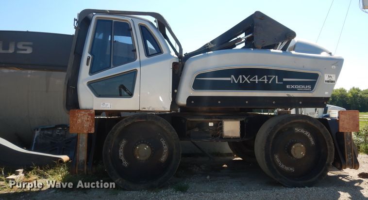 image for item DM3133 2010 Exodus MX447L  long reach wheeled excavator