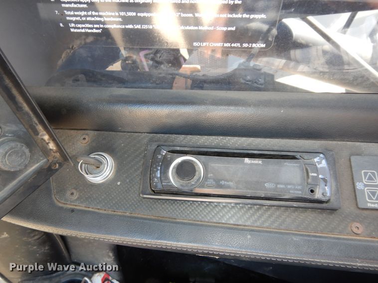 image for item DM3133 2010 Exodus MX447L  long reach wheeled excavator