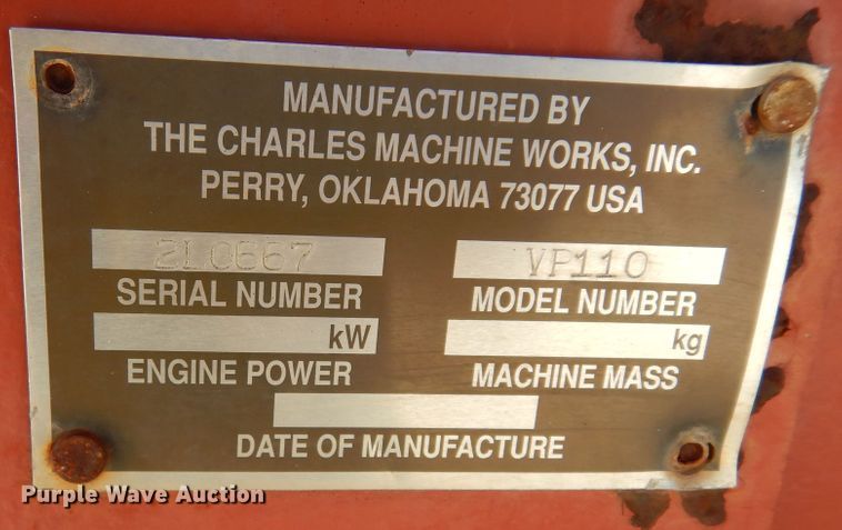 image for item DM3136 1994 Ditch Witch HT100  cable plow