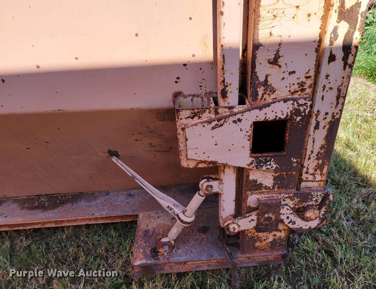 image for item DM8044 Wastequip  roll-off trash compactor dumpster