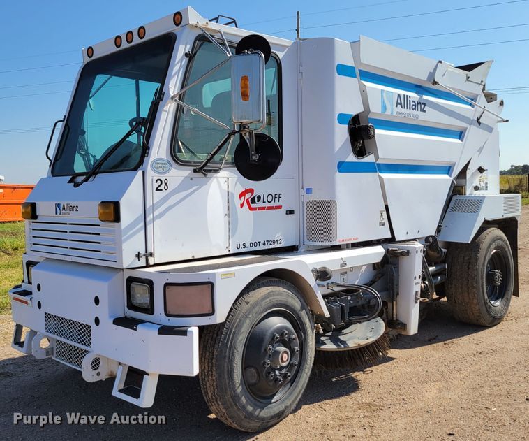 image for item DM8045 2008 Allianz Johnston 4000 Roloff  street sweeper truck