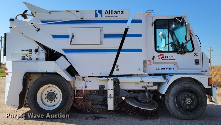 image for item DM8045 2008 Allianz Johnston 4000 Roloff  street sweeper truck