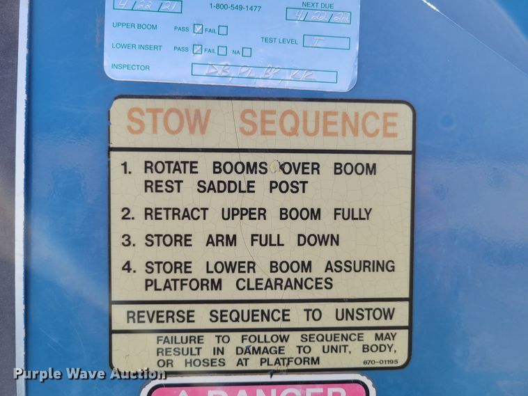 image for item DM8046 2011 Ford F550 Super Duty XL  SuperCab bucket truck