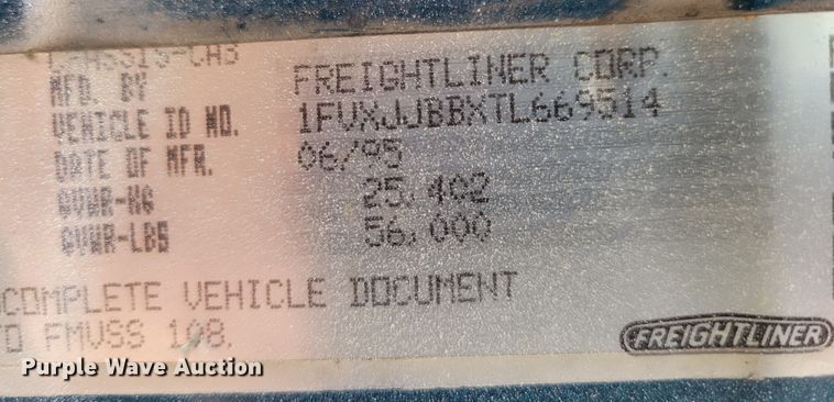 image for item DM8050 1996 Freightliner FL70  dump truck