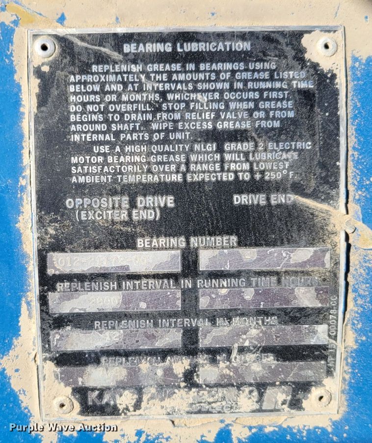 image for item DM8055 Kato Engineering A186030003  generator