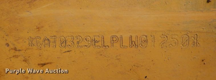 image for item DO1586 2013 Caterpillar 329E L  excavator