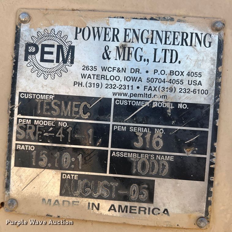 image for item DO8738 Tesmec TRS 1075  trencher