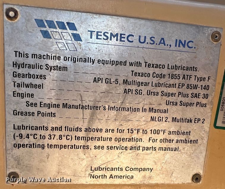 image for item DO8738 Tesmec TRS 1075  trencher