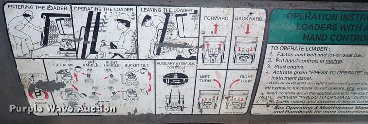 image for item DQ2928 2001 Bobcat 873  skid steer loader