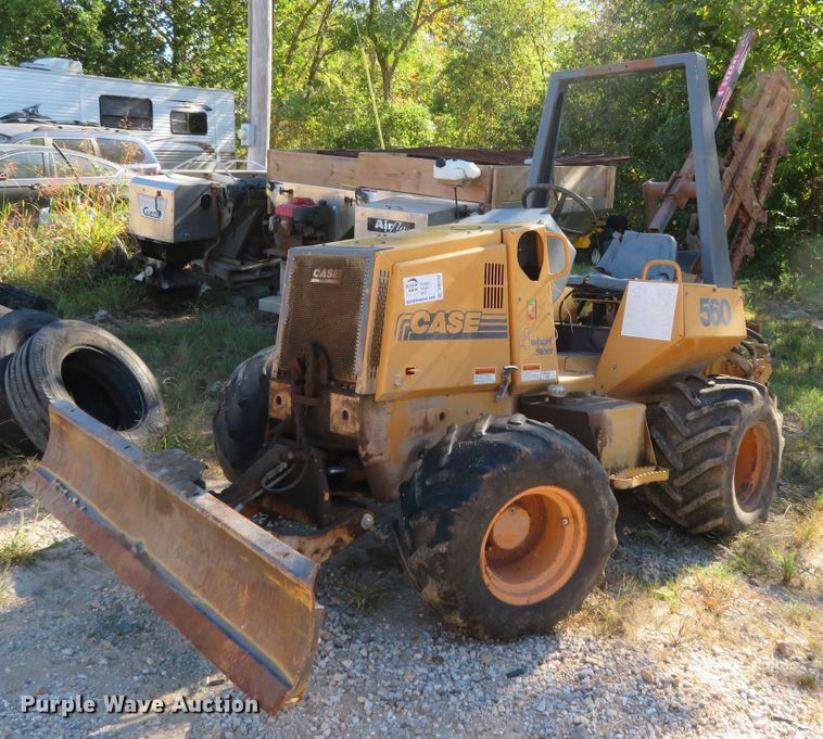 image for item DR0142 1998 Case 560  trencher