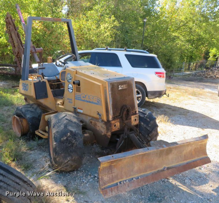 image for item DR0142 1998 Case 560  trencher