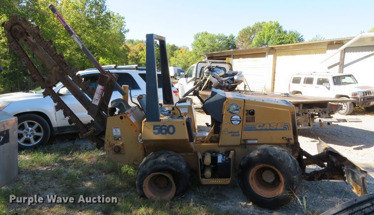 image for item DR0142 1998 Case 560  trencher