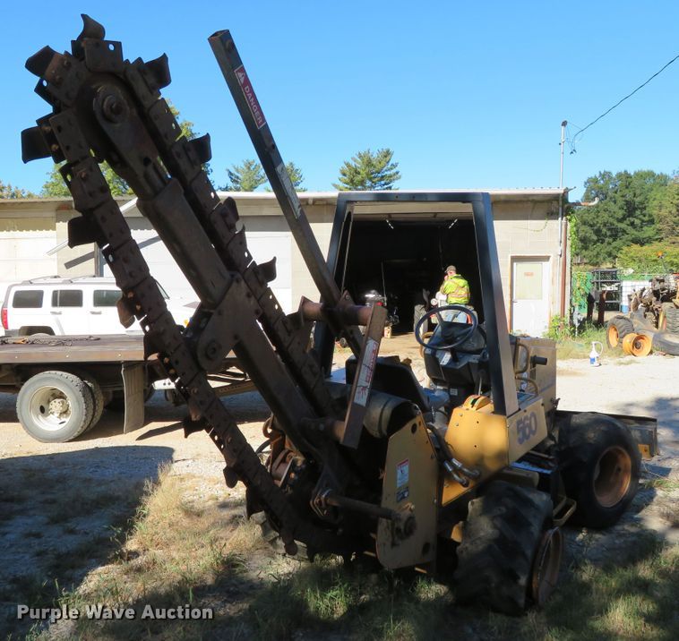 image for item DR0142 1998 Case 560  trencher