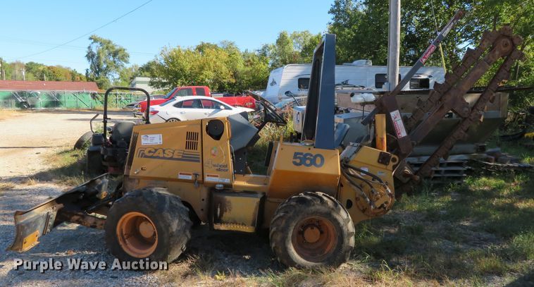 image for item DR0142 1998 Case 560  trencher