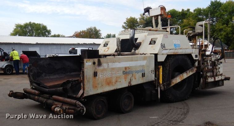 image for item DR0530 2003 Cedarapids CR-552  paver