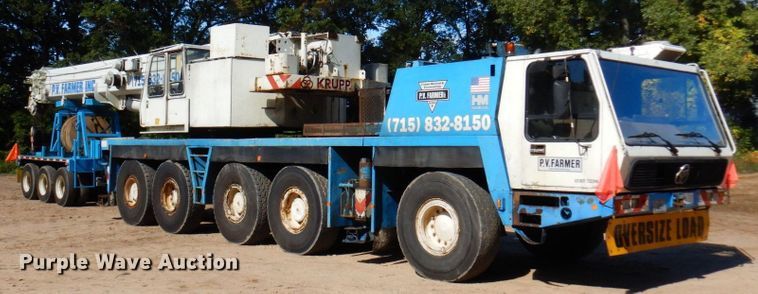 image for item DR0542 1992 Krupp KMK5110  crane
