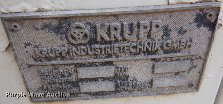 image for item DR0542 1992 Krupp KMK5110  crane