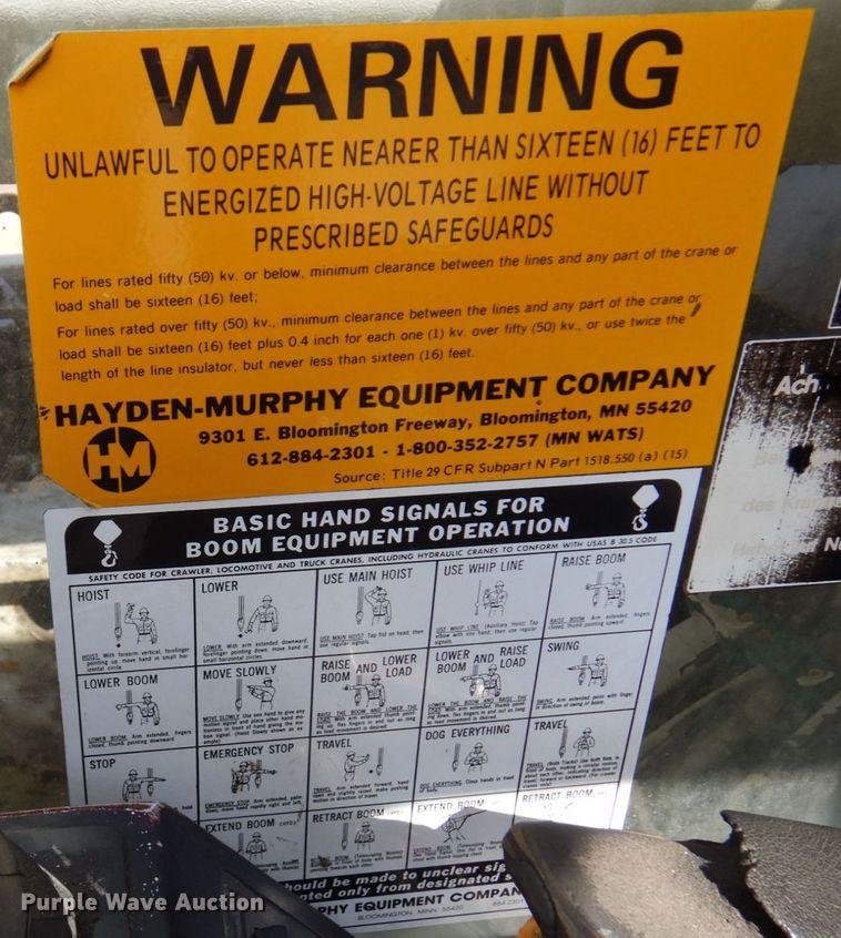 image for item DR0542 1992 Krupp KMK5110  crane