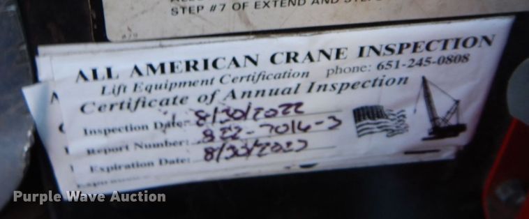 image for item DR0543 1981 Grove 8465G  crane