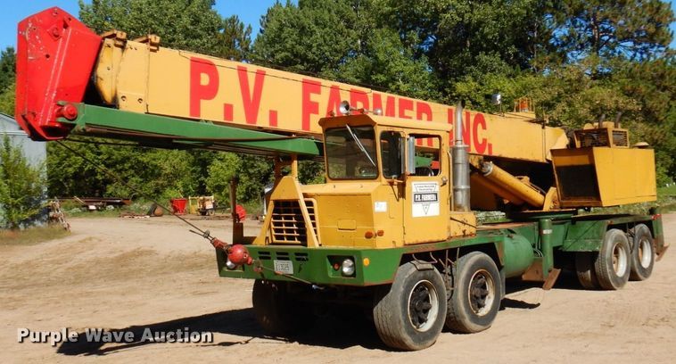 image for item DR0544 1977 Bucyrus 30-XC  crane