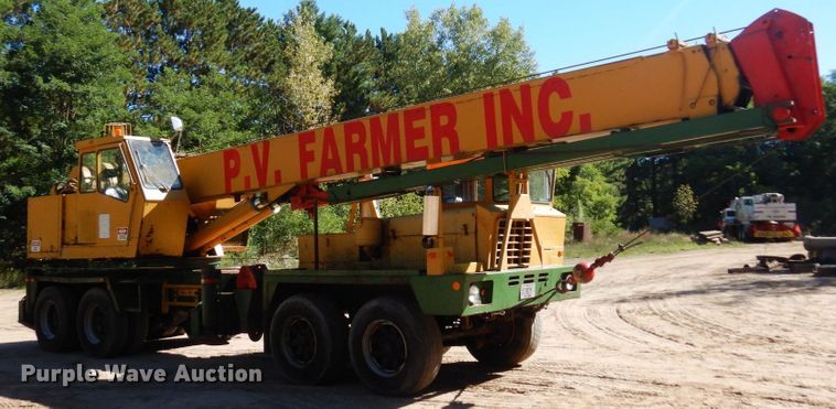 image for item DR0544 1977 Bucyrus 30-XC  crane
