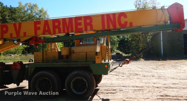 image for item DR0544 1977 Bucyrus 30-XC  crane