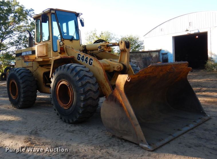 image for item DR0545 1994 John Deere 644G  wheel loader