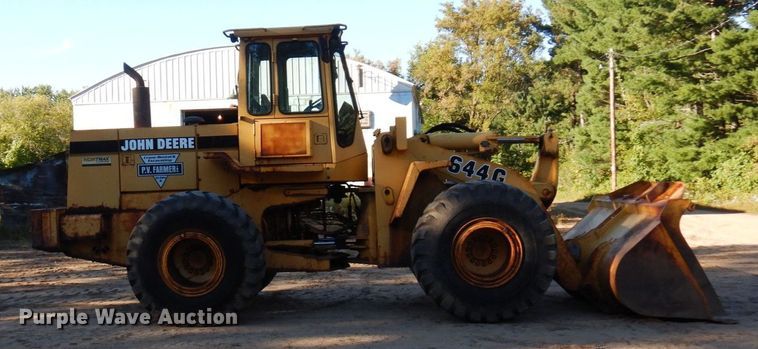 image for item DR0545 1994 John Deere 644G  wheel loader