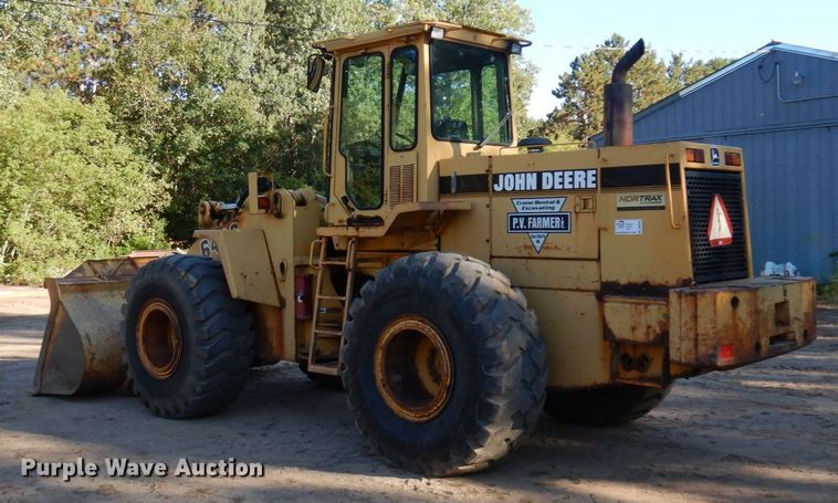 image for item DR0545 1994 John Deere 644G  wheel loader