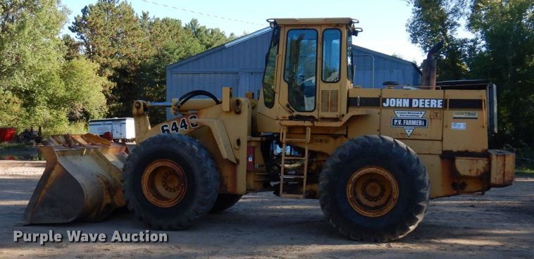 image for item DR0545 1994 John Deere 644G  wheel loader