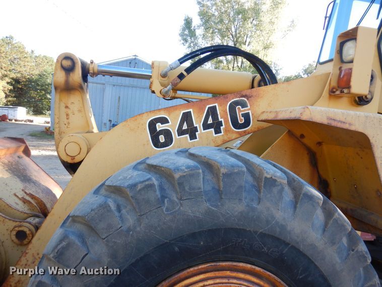 image for item DR0545 1994 John Deere 644G  wheel loader