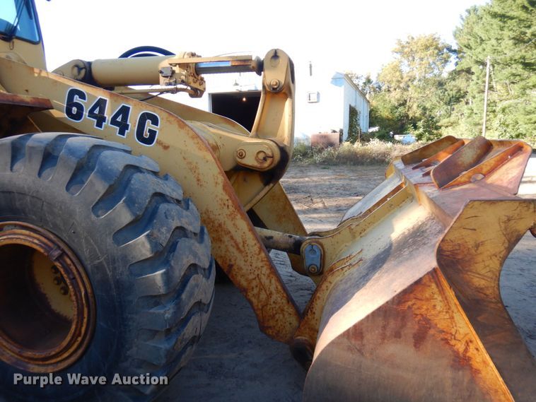 image for item DR0545 1994 John Deere 644G  wheel loader