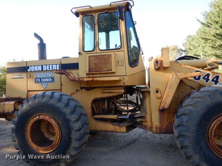 image for item DR0545 1994 John Deere 644G  wheel loader
