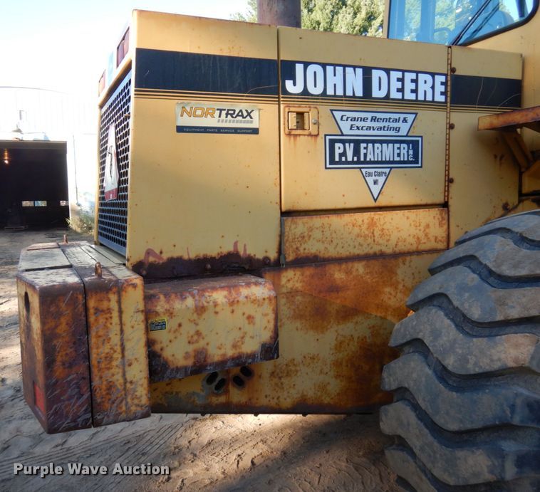 image for item DR0545 1994 John Deere 644G  wheel loader