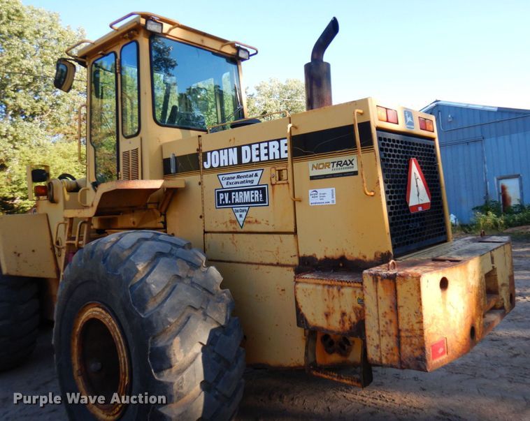 image for item DR0545 1994 John Deere 644G  wheel loader