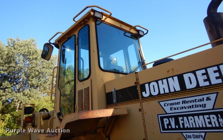 image for item DR0545 1994 John Deere 644G  wheel loader