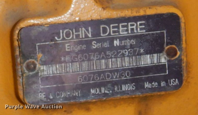 image for item DR0545 1994 John Deere 644G  wheel loader