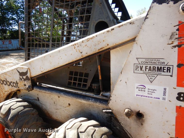 image for item DR0546 1989 Bobcat 843  skid steer loader