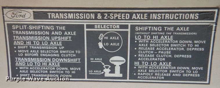 image for item DR2036 1977 Ford F600  dump truck