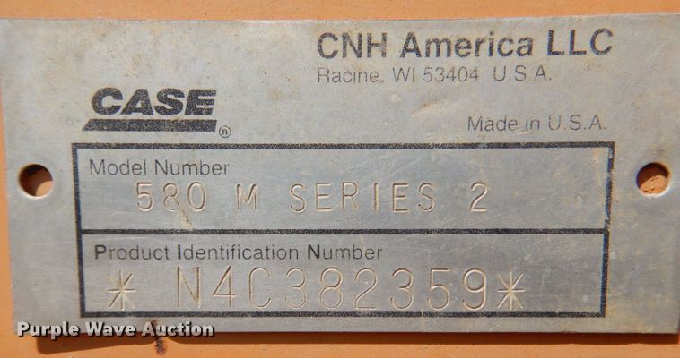 image for item DR2047 2005 Case 580M Series II  backhoe