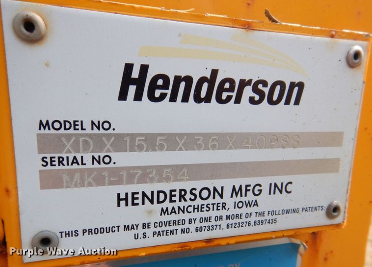 image for item DS8212 Henderson  dump bed