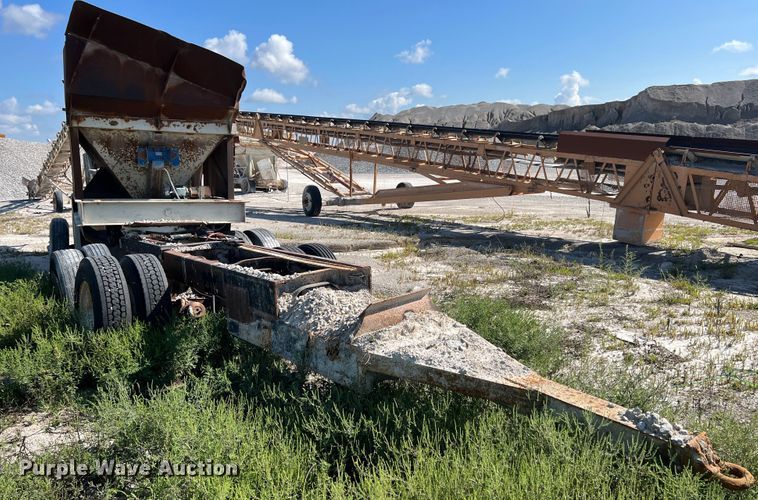 image for item IA9124 Shop built  conveyor