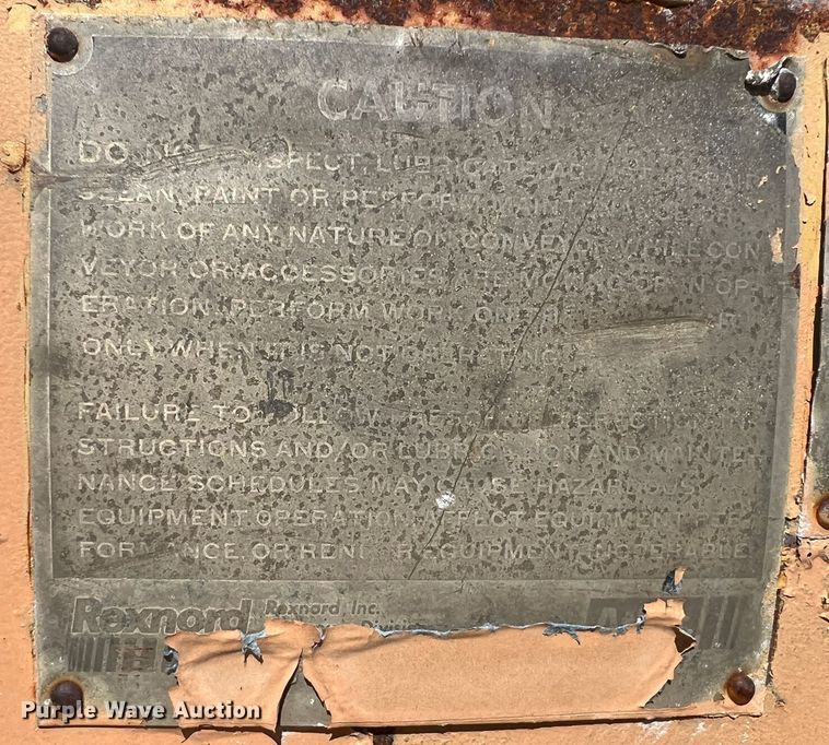 image for item IA9125 Nordberg  conveyor