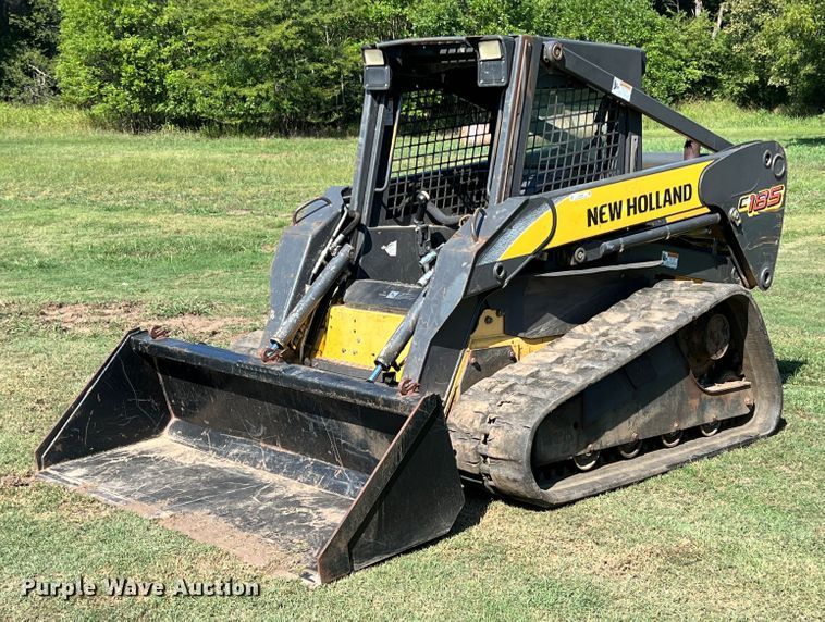 image for item IA9140 2006 New Holland C185  tracked skid steer loader