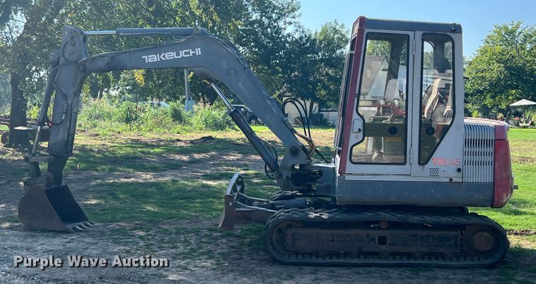 image for item IA9141 1997 Takeuchi TB045  mini excavator