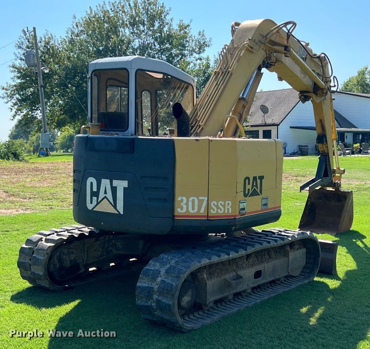 image for item IA9142 1993 Caterpillar 307SSR  mini excavator