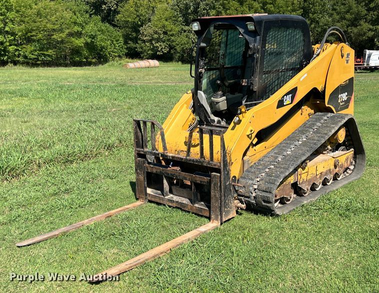 image for item IA9144 2009 Caterpillar 279C  tracked skid steer loader