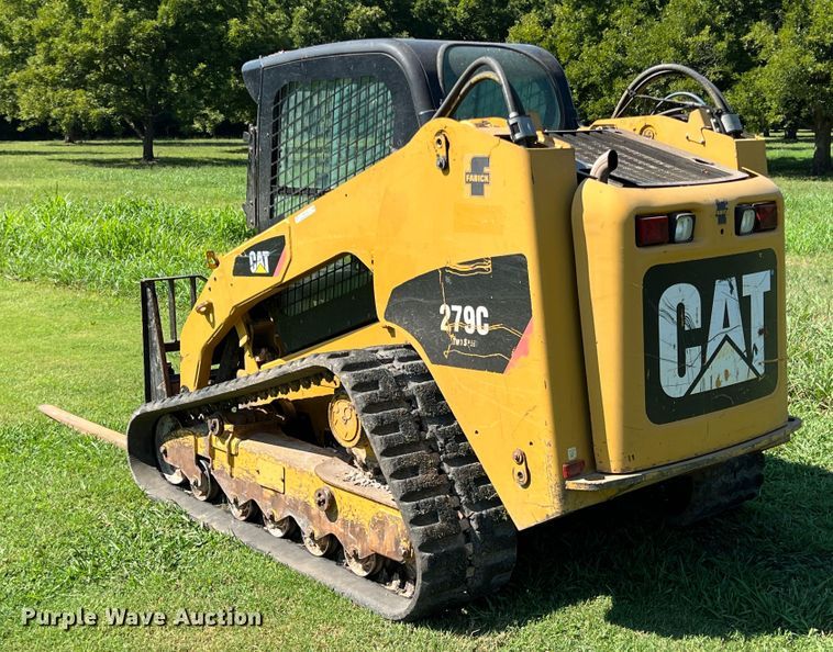 image for item IA9144 2009 Caterpillar 279C  tracked skid steer loader