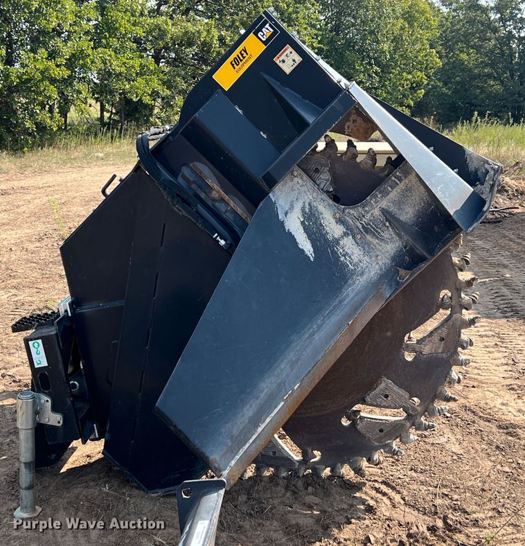 image for item IA9182 2012 Caterpillar SW460B-80  skid steer rock saw