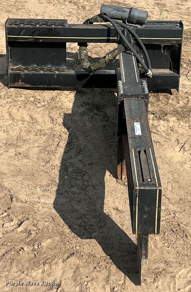 image for item IA9186 M&M Engineering WS-20  skid steer wood splitter